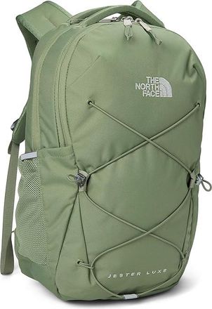 The North Face Jester Luxe Backpack Bags Bark Mist/Silver Metallic, Plastic/Polyester