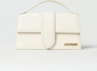 Jacquemus Ivory Cocco Le Grand Bambino Womens Handbag