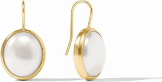 Julie Vos Womens Laguna Stone Earring In Pearl