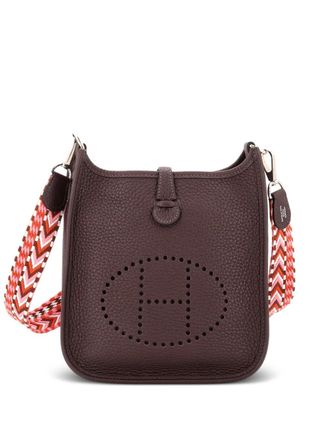 Herm&egrave;s Evelyne Bag Gen III Clemence TPM crossbody bag - Red