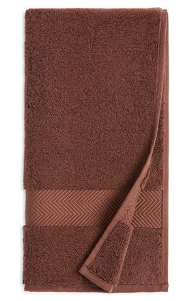 Nordstrom Organic Hydrocotton Hand Towel in Brown Bitter at Nordstrom