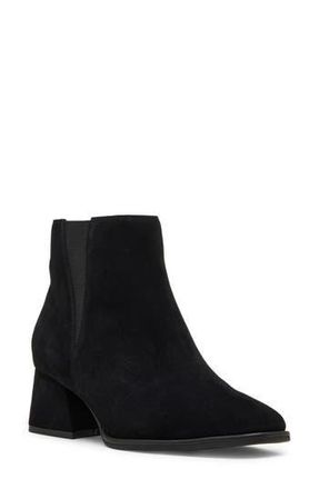 Blondo Monika Waterproof Bootie in Black Suede at Nordstrom Rack, Size 6