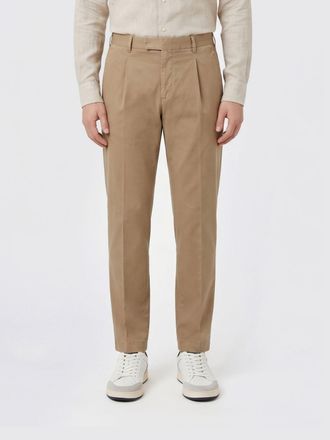 Pantaloni Torino Cotton Blend Stretch Tailored Trousers