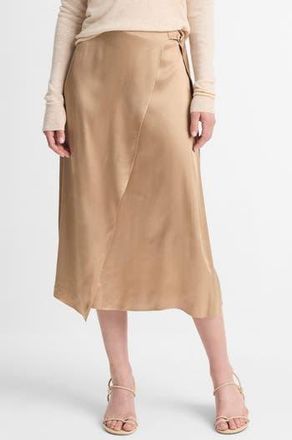 Vince Draped D-Ring Wrap Skirt in Rye at Nordstrom Rack, Size 10