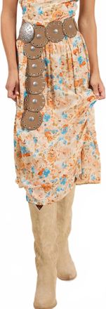 Sadie & Sage Sonoma Tube Top Midi Dress In Multicolor