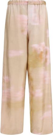 Fabiana Filippi Multicolor Silk Casual Womens Pants