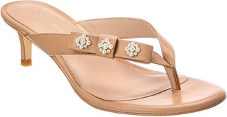 Stuart Weitzman Julietta 50 Leather Sandal