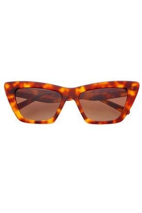 Freyrs Eyewear Siena Cat Eye Sunglasses in Brown Tortoise at Nordstrom