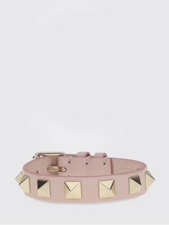 Valentino Garavani Rockstud Grained Calfskin Leather Bracelet