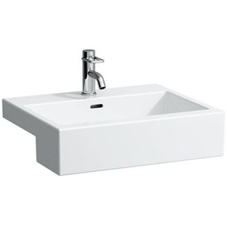 Laufen Laufen - Living City lavabo semi-encastr&eacute;, avec trop-plein, 1 trou