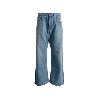 ERL Flared Jeans, male, Blue, Size: M Erl12P001 Jeans