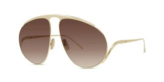 Loewe LW40180U 30F Womens Sunglasses Gold Size 61