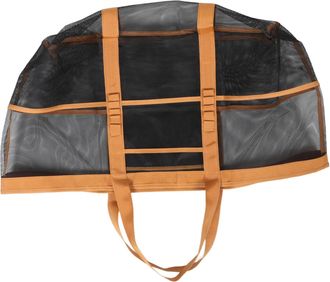 PartyKindom Large Mesh Beach Bag with Dedicated Makeup Compartment and Reusable Sandproof Organizer with Shoulder Strap Carry Tote for Women Swimming Travel Famil