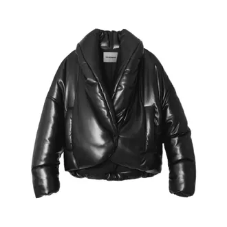 Andamane Dames, Jassen, Zwart, Maat: XS Leer