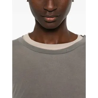 BASERANGE Gilda Long-Sleeve T-shirt - Gray
