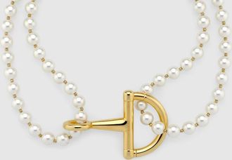 Gucci Necklace With Stirrup, Gold-toned metal, Gold-toned metal