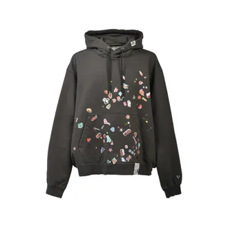 Miharayasuhiro Stickers Hoodie