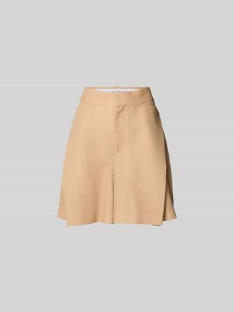 Victoria Beckham Knielanger Rock mit Eingrifftaschen in Beige, Gr&ouml;&szlig;e 32