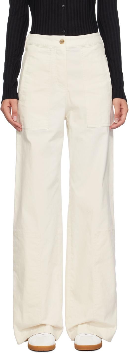 Max Mara Garibo wide-leg trousers - women - Cotton/Linen