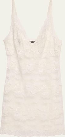 Natori Imagine Deep V-Neck Lace Chemise