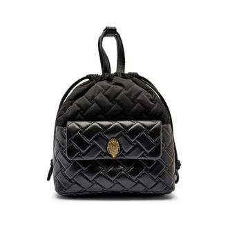 Kurt Geiger Dames, Tassen, Zwart, Maat: ONE Size Leer