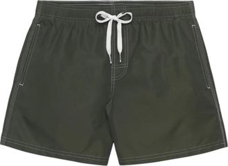 Sundek Zwemshorts - Heren - Strandmode - Groen - S - Nylon - Badmode