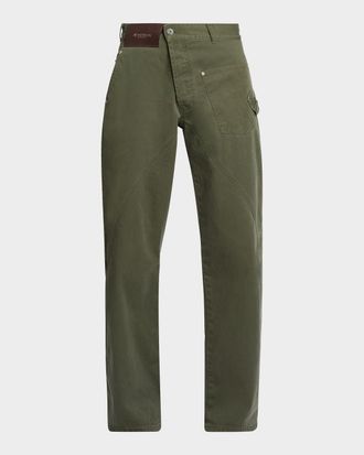 J.W.Anderson Men & apos;s Twisted Workwear Jeans