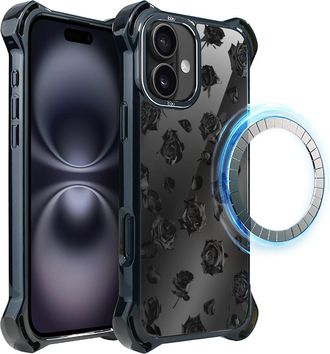OEM Funda Ibizu Dropguard Ultra Para Iphone 16 Plus Con Magsafe, Color Midnight, Dream Pink