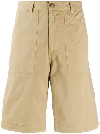 Woolrich Shorts met contrasterende afwerking - Beige