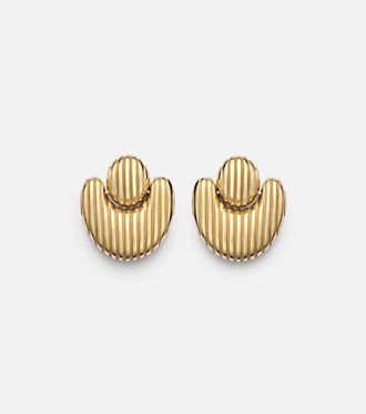 Pamela Zamore Isla Nest 18kt gold earrings