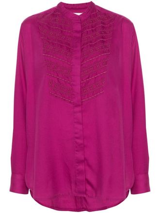 Isabel Marant Camicia con ricamo - Rosa