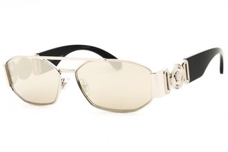 Versace VE2287 1000 AP Silver/Clear Mirror Real Platinum