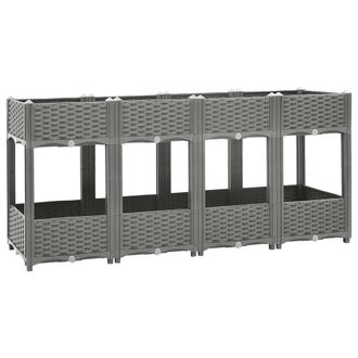 vidaXL Arriate Polipropileno 160x40x71 Cm Vidaxl