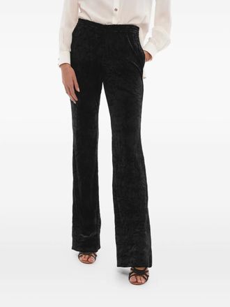 Saint Laurent velvet trousers - Black