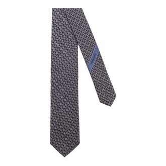 Ferragamo Heren, Accessoires, Blauw, Maat: ONE Size Zijde