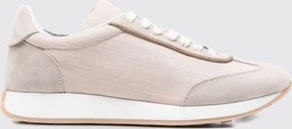 Fabiana Filippi Bi-colour Low Top Canvas and Suede Sneakers