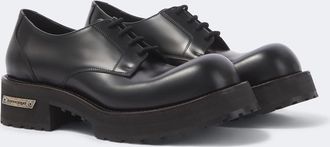 Balenciaga Venom leather Derby shoes