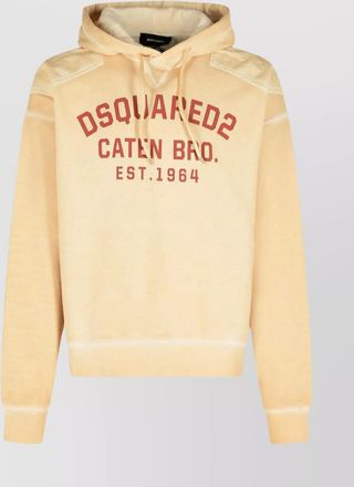 Dsquared2 cotton loose hoodie