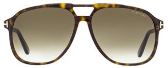 Tom Ford TF753 Navigator Sunglasses - Brown