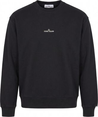 Stone Island Organic Cotton Fleece Sweatshirt
