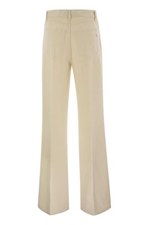 Dondup Amber - Vijf-pocket Wijde Pantalon