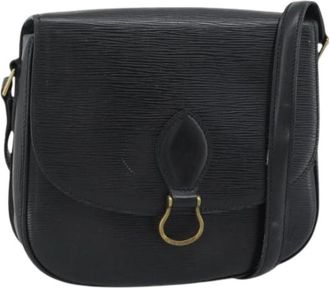 Louis Vuitton Pre-owned Vintage Epi Shoulder Bag - Dames - Vintage Schoudertas - Zwart - ONE Size - Leer - Vintage