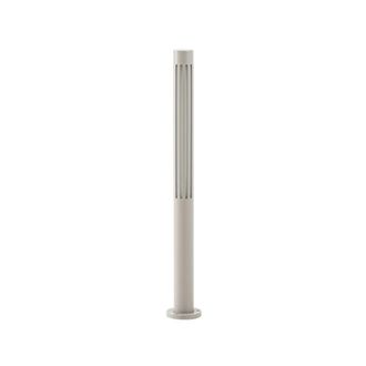Lindby L&aacute;mpara led para exterior de aluminio gris