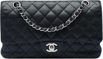Chanel Borsa a spalla vintage Pre-owned Double Flap - - Pre-owned - Donna - Nero - ONE SIZE