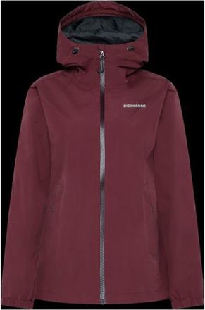 Didriksons 1913 Varja Jacket 2 Regenjacke f&uuml;r Damen | rot