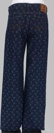 Marine Serre Moon Jeans - Blue