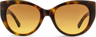 Swarovski Occhiali da sole cat-eye - Marrone