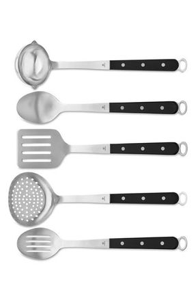 W&uuml;sthof 5-Piece Kitchen Tool Set in Black at Nordstrom