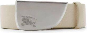 Burberry Shield Buckle Leather Belt, Size 85