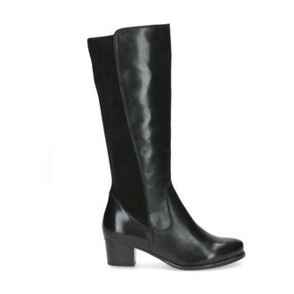 Caprice Schoenen, Dames, Zwart, 37 EU, Leer, Lange Laarzen